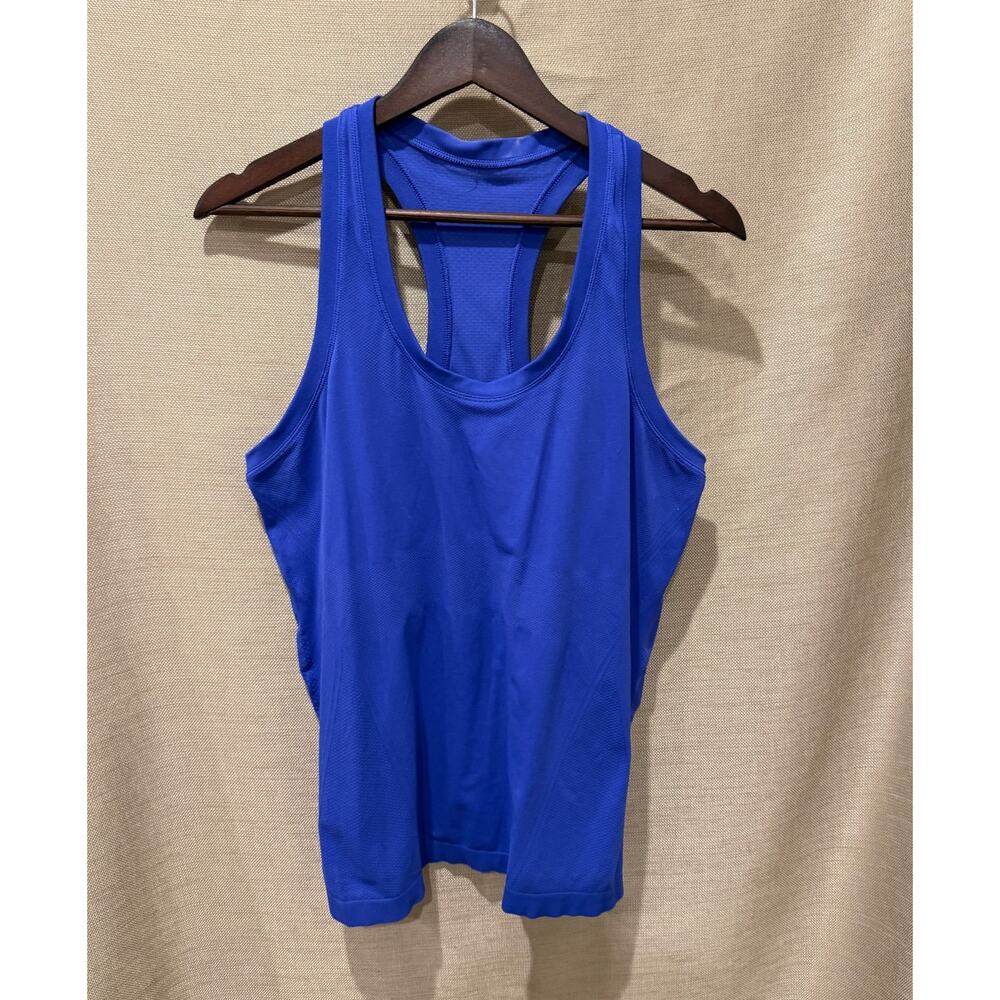 Athleta Momentum Seamless Racerback Tank Top XL Purple Activewear Women